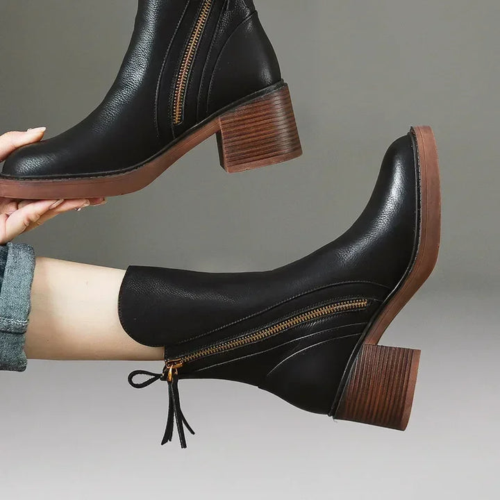 Ivy™ | Botas de plataforma chic