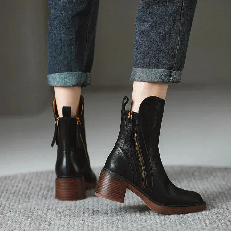 Ivy™ | Botas de plataforma chic