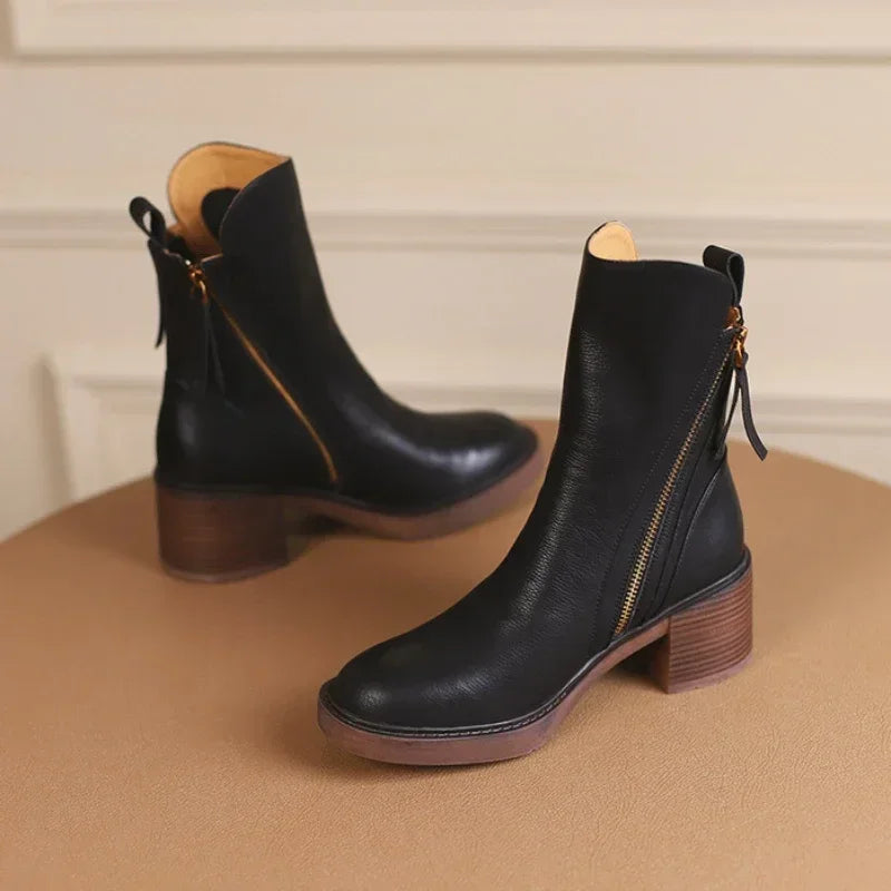 Ivy™ | Botas de plataforma chic